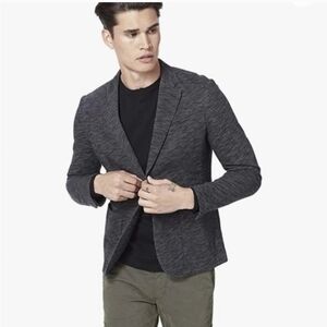 Good Man Brand Mens Unconstructed Blazer Charcoal Size XL Business Casual